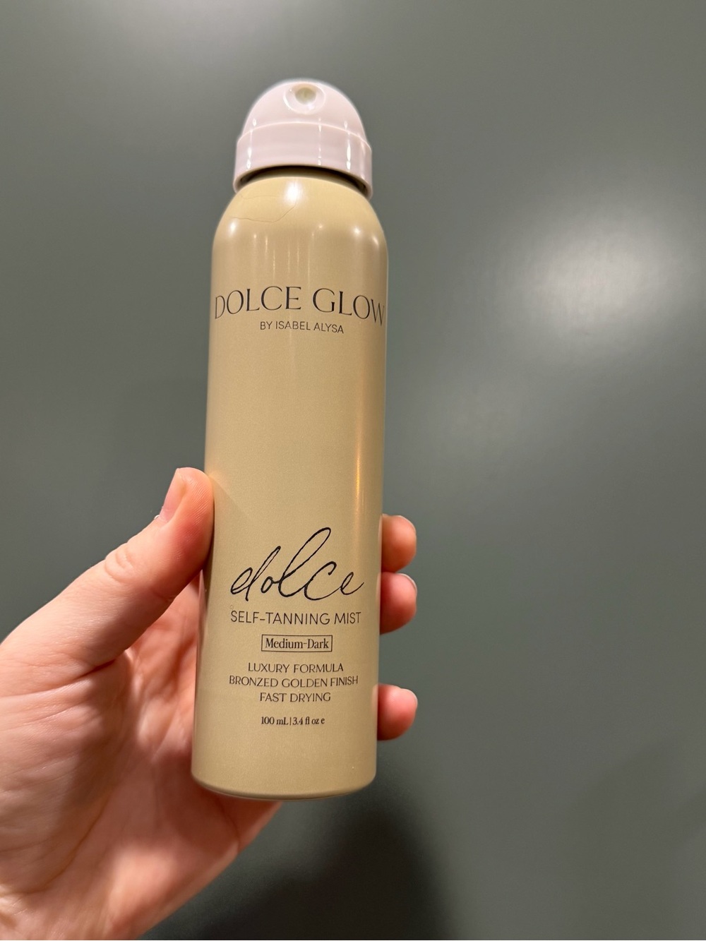 NWT Dolce Glow Self-Tanning Mist - Medium Dark